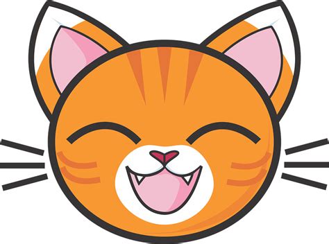 cat face cartoon|cat face cartoon images.